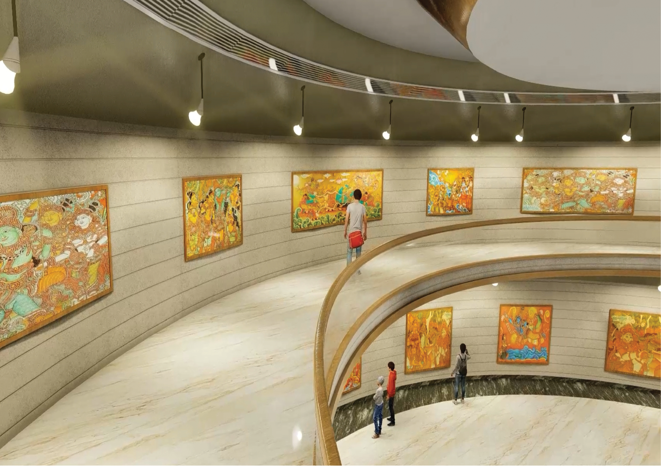 Third Floor — Vedic Library